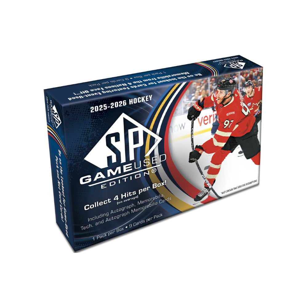 2025-26 Upper Deck SP Game Used Hobby Box