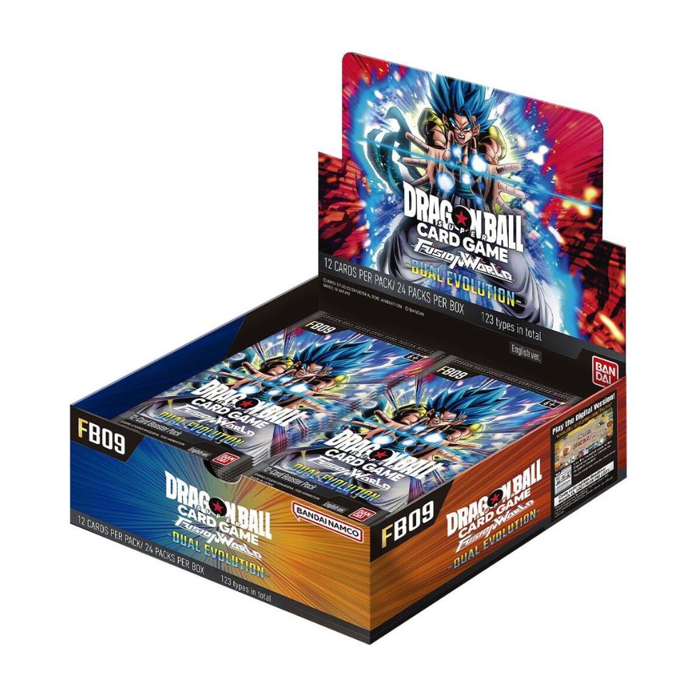 DB FW FB09 1BOX テープ有 プロモ DUAL EVOLUTION Dragon Ball Fusion World - FB09 Dual Evolution Booster Box
