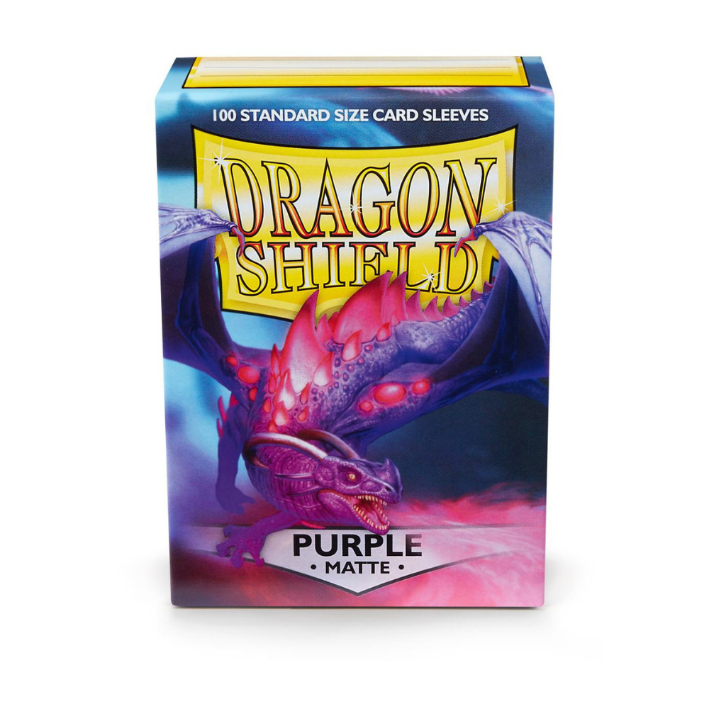 Dragon Shield - Standard Size Sleeves - Purple Matte - 100ct