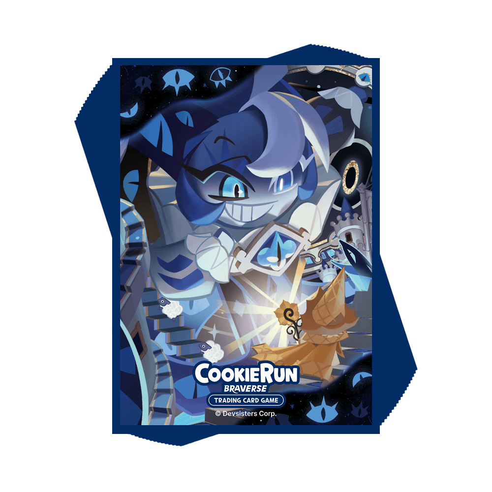 shadow the hedgehog card sleeves Cookierun Braverse TCG - Shadow Milk Cookie