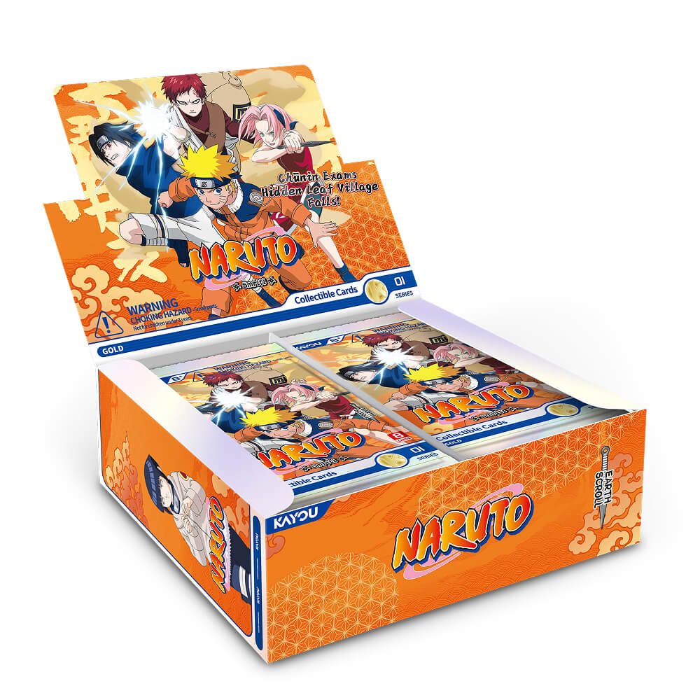 Naruto - SMRITI Collectible Cards - Earth Scroll Series 1 - Booster Bo