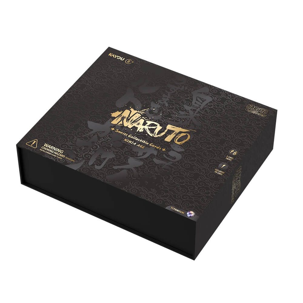 【美品】NARUTO ３枚セット ゴールド箔押し　公式　KAYOU Naruto - SMRITI Collectible Cards - Ninja Age - Premium Collector Box