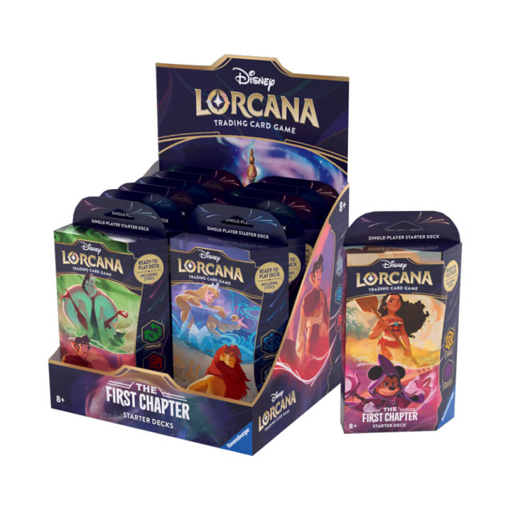 first chapter lorcana starter deck Disney The Make your dreams come Options:PLAYMAT V3 The Best Steel Cards Duel