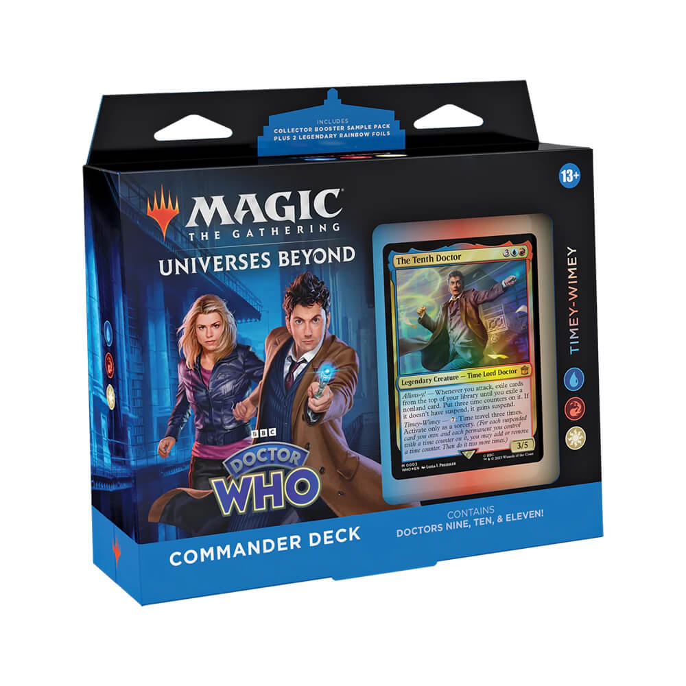 mtg doctor who booster box MTG - Doctor Who - English Commander Deck