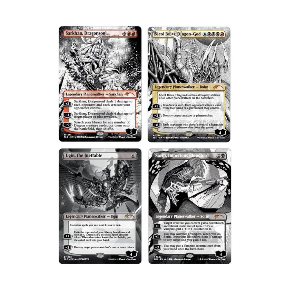 マジック：ザ・ギャザリング more borderless planeswalkers x 2 MTG Secret Lair: More Borderless Planeswalkers