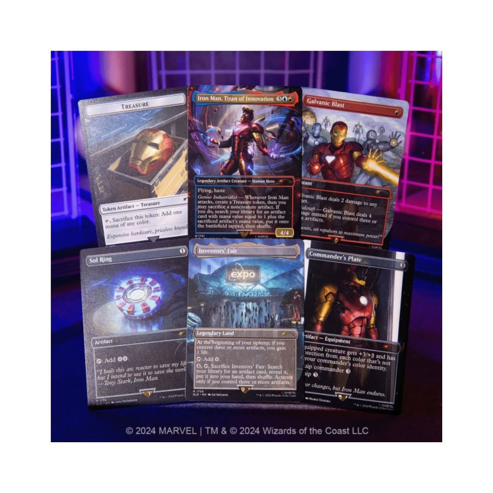 MTG Secret Lair: Marvel Iron Man (Non-Foil) MTG Secret Lair: Marvel Iron Man (Non-Foil)