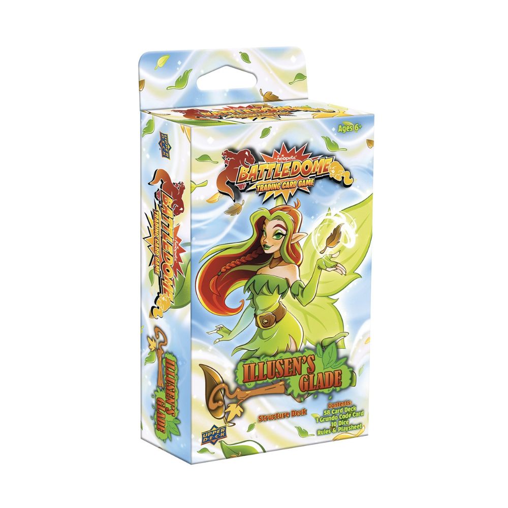 Upper Deck Neopets Battledome Illusen's Glade Structure Deck Upper Deck Neopets Battledome Illusen's Glade Structure Deck