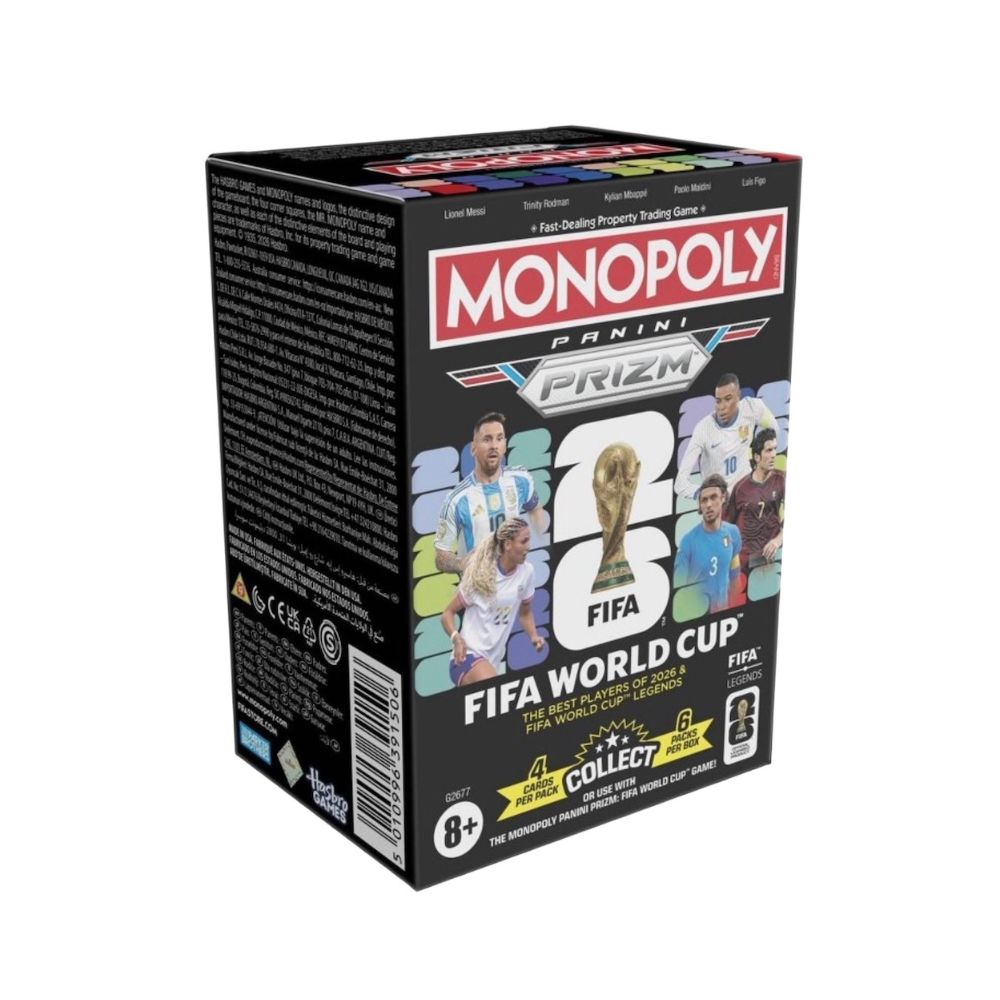 2026 Panini Prizm Soccer Monopoly Blaster Box
