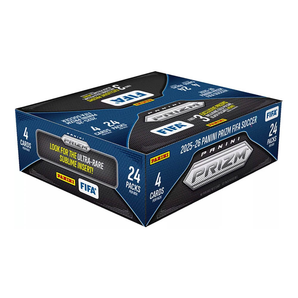 prizm booster box 2025-26 Panini Prizm FIFA Soccer Booster Box