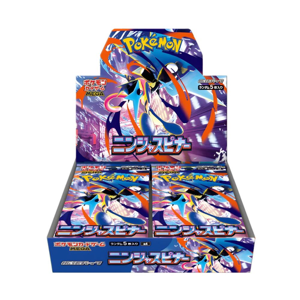 Pokemon Card Ninja spinner ニンジャスピナー60P Pokémon Ninja Spinner M4 Booster Box (Japanese)