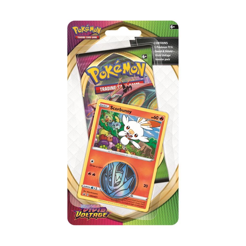 Pokémon Sword And Shield Vivid Voltage Checklane Blister