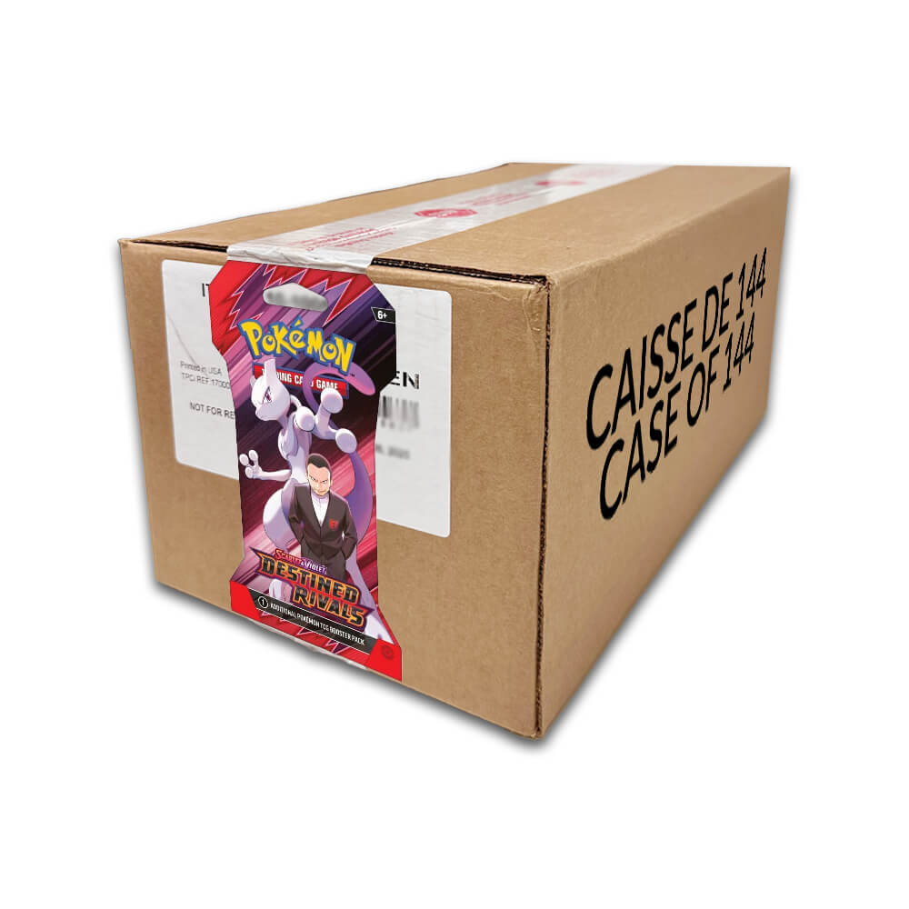 Pokmon Scarlet & Violet Destined Rivals Sleeved Pack - Sealed case of Pokmon Scarlet & Violet Destined Rivals Sleeved Pack - Sealed case of