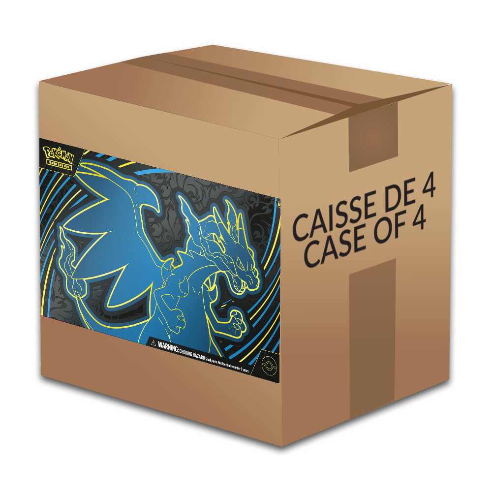 Pokemon Mega Charizard X Ex Ultra-Premium Collection - Caisse scelle Pokemon Mega Charizard X Ex Ultra-Premium Collection - Caisse scelle