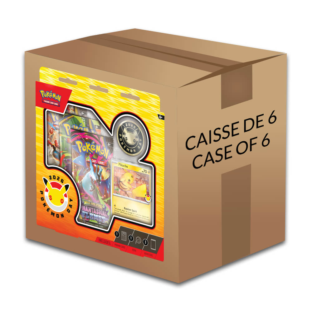 Pokémon Day Collection 2026 - Sealed Case of 6