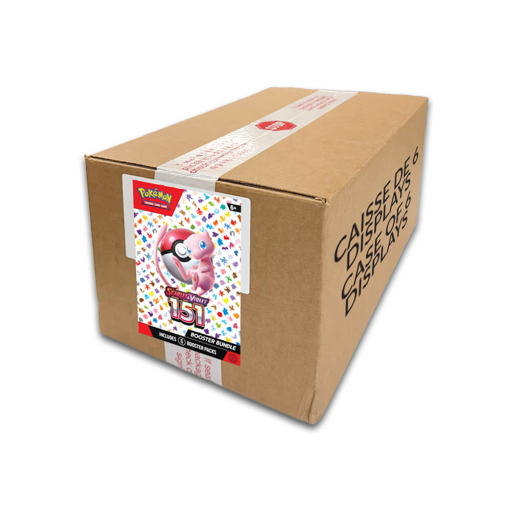 Pokmon Scarlet & Violet 151 Booster Bundle Display - Sealed Case Pokmon Scarlet & Violet 151 Booster Bundle Display - Sealed Case