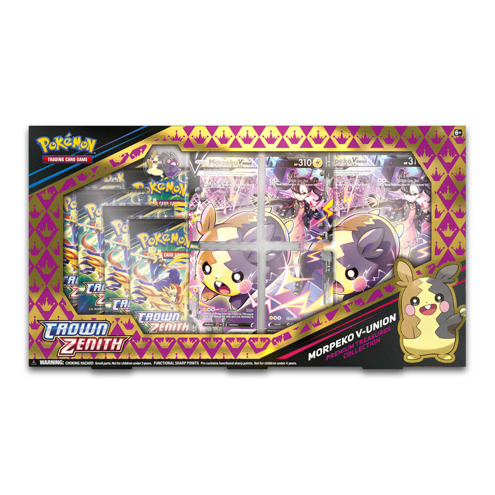 CHAGE Treasure Box&NODOUBT2枚セット 未開封プロモ盤！ Pokémon Crown Zenith Morpeko Premium Treasures Collection