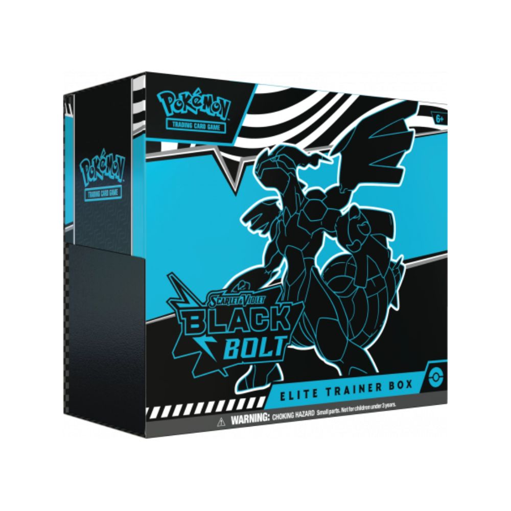 【英語版】Black Bolt エリートトレーナーボックス Pokémon Scarlet & Violet Black Bolt Elite Trainer Box