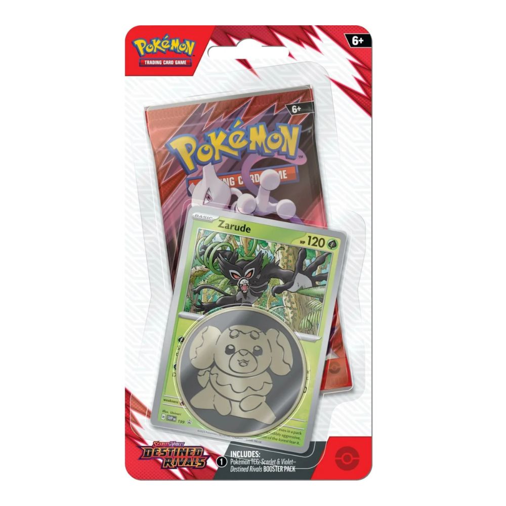 Pokémon Scarlet & Violet Destined Rivals Checklane Blister Pack