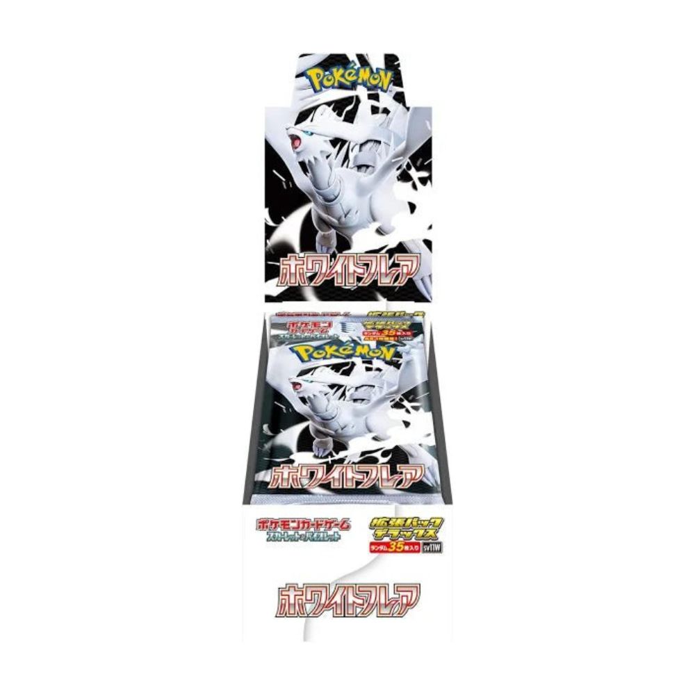 Pokemon White Flare 4BOX分　ホワイトフレア Pokemon Japanese TCG - Scarlet & Violet Expansion White