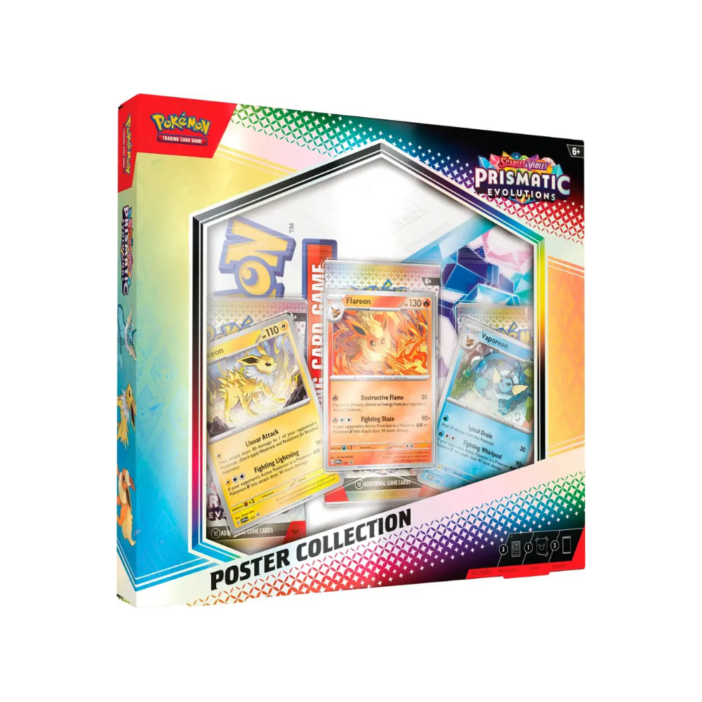 ポケモンカード Prismatic Evolutions ポスターコレクション Pokémon Scarlet & Violet Prismatic Evolutions Poster Collection