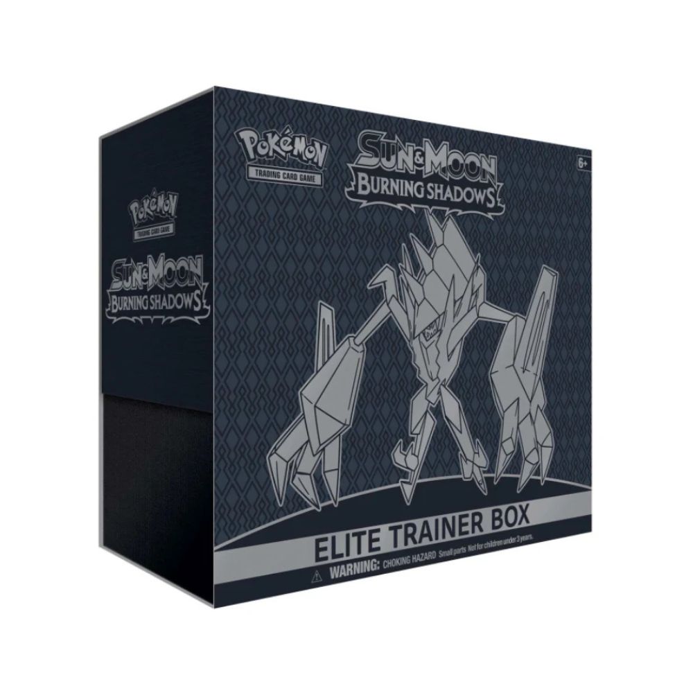 Pokemon Sun & Moon Burning Shadows Necrozma Elite Trainer Box Pokemon Sun & Moon Burning Shadows Necrozma Elite Trainer Box