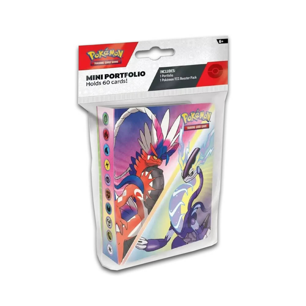 pokemon card small binder Pokémon Scarlet & Violet Mini Binder Portfolio