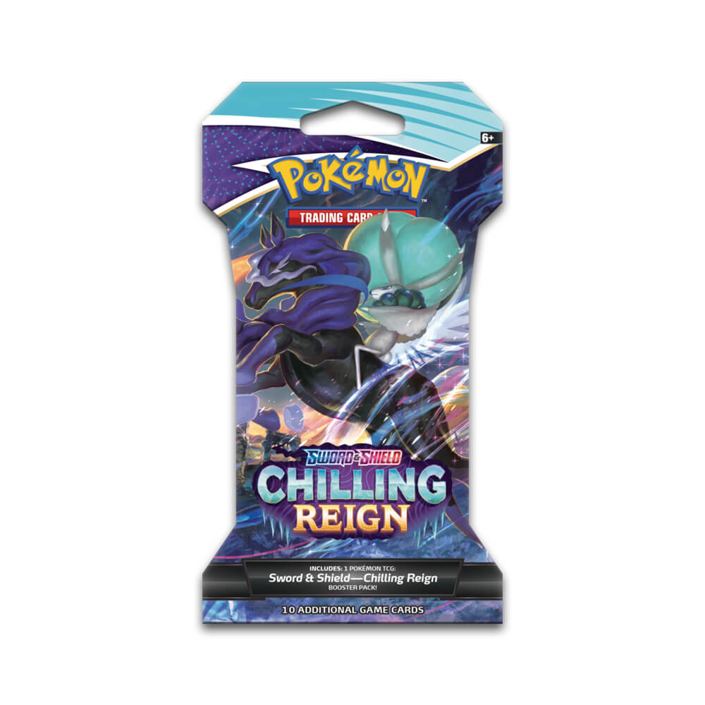 Pokmon Sword & Shield Chilling Reign Sleeved Pack Pokmon Sword & Shield Chilling Reign Sleeved Pack
