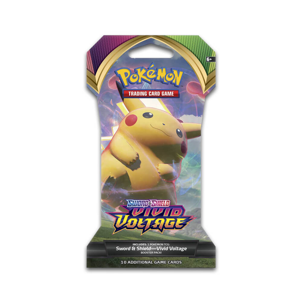 pokemon vivid voltage booster pack Pokemon Sword & Shield Vivid Voltage Sleeved Booster Pack
