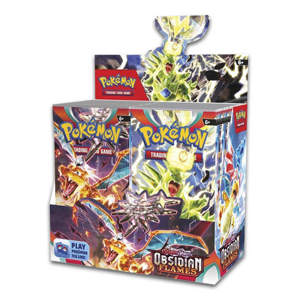 OBSIDIANFLAMES ポケモンカード英語版ブースターボックスシュリンク付 Pokémon Scarlet & Violet Obsidian Flames Booster Box