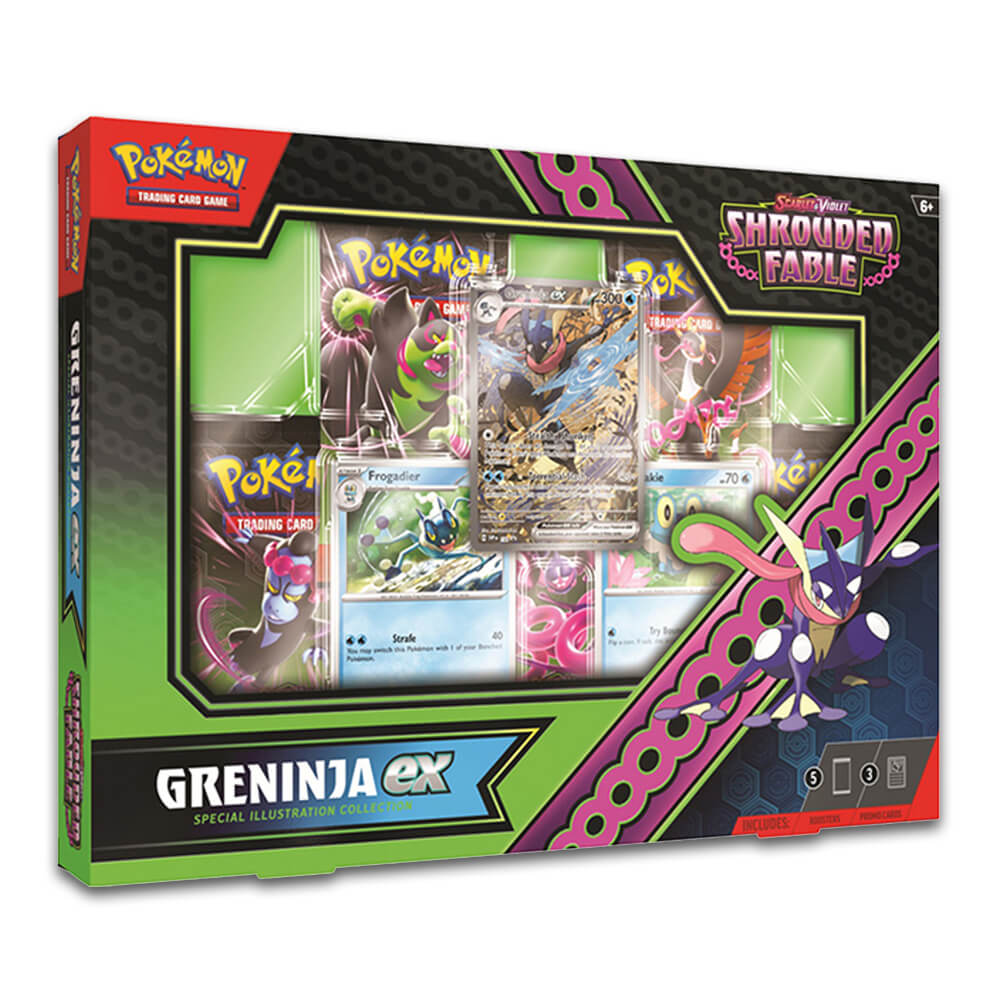 Pokémon Scarlet & Violet Shrouded Fable Greninja ex Special Illust