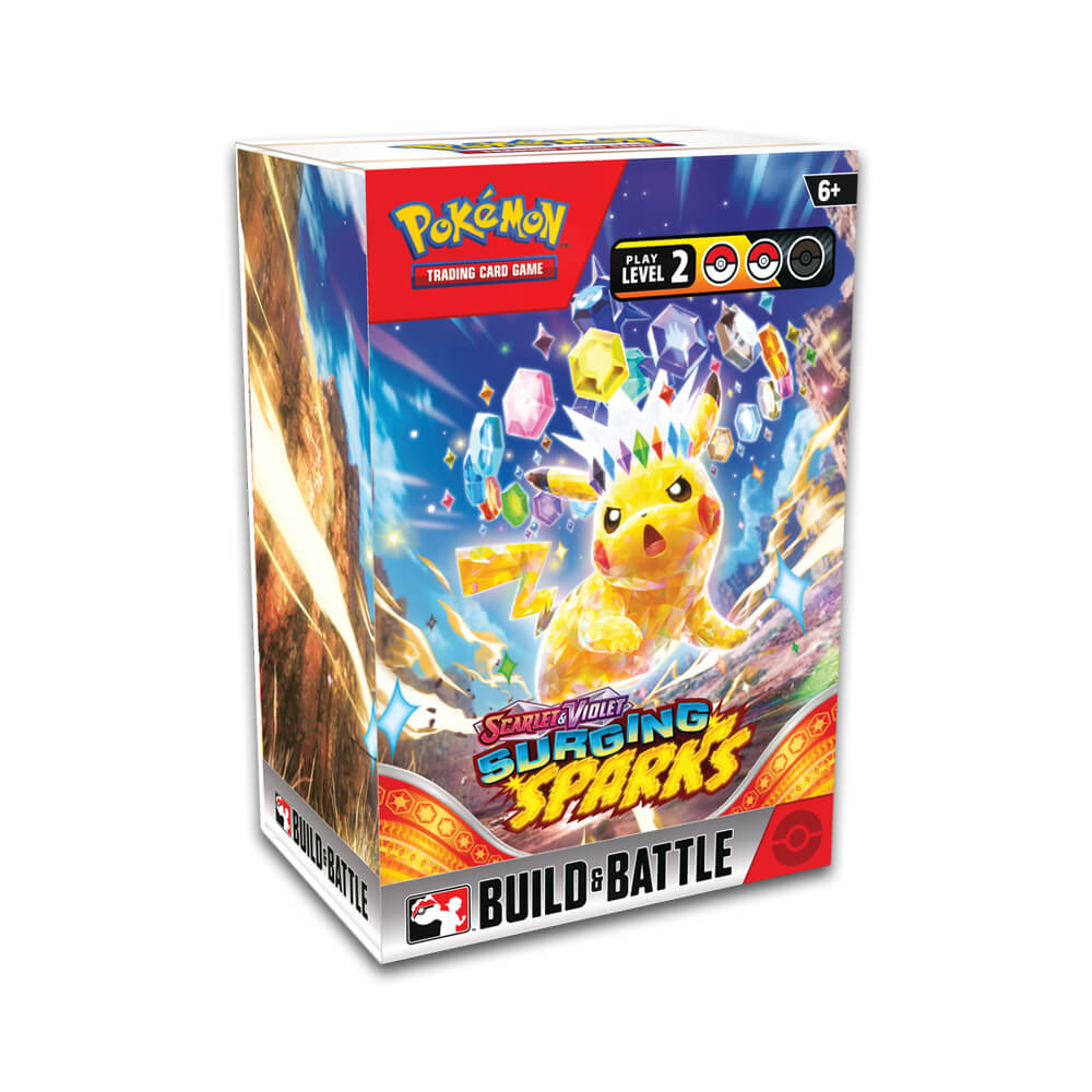 Pokémon Scarlet & Violet Surging Sparks Build & Battle Box