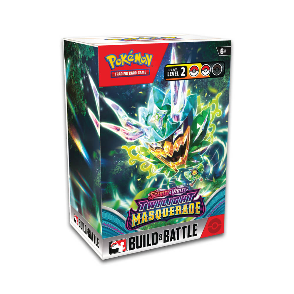 pokemon scarlet & violet twilight masquerade booster box Pokemon Scarlet & Violet 6 Twilight Masquerade Build & Battle Box