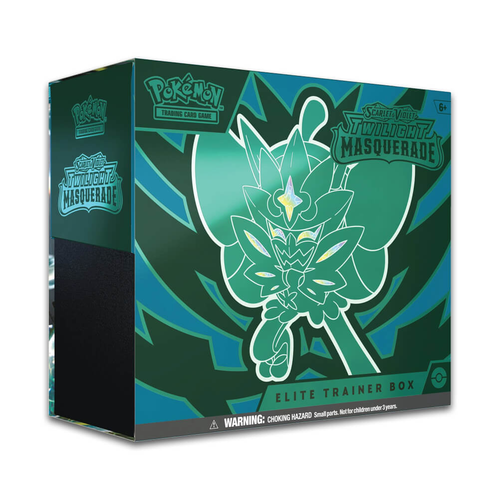 ポケモンカード英語版 Twilight Masquerade ブースターボックス Pokémon Scarlet & Violet Twilight Masquerade Elite Trainer Box