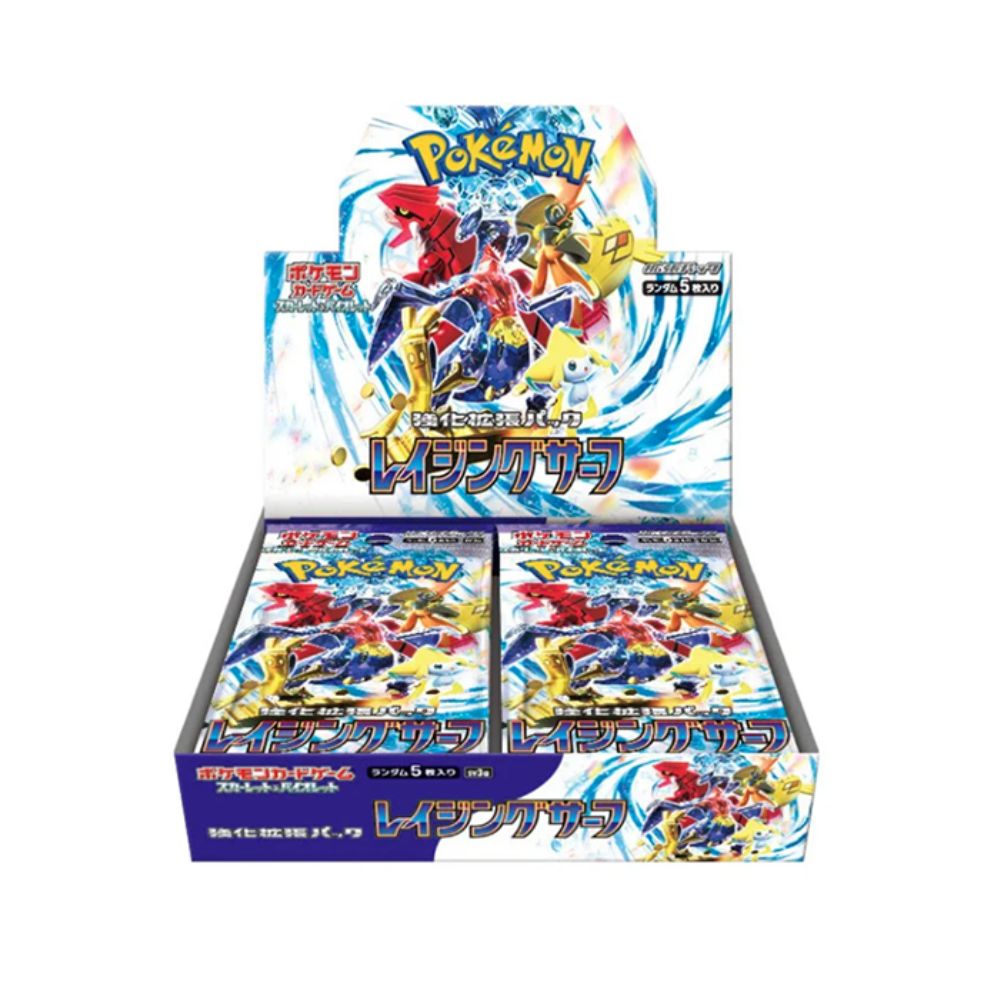 pokemon scarlet booster box japanese Pokémon Scarlet & Violet Raging Surf Booster Box (Japanese)