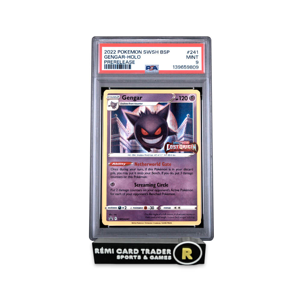 gengar pokemon card 2022 holographic Gengar - 066/196 this card is the perfect way to showcase your collection. Gengar 2022 Pokemon Sword &