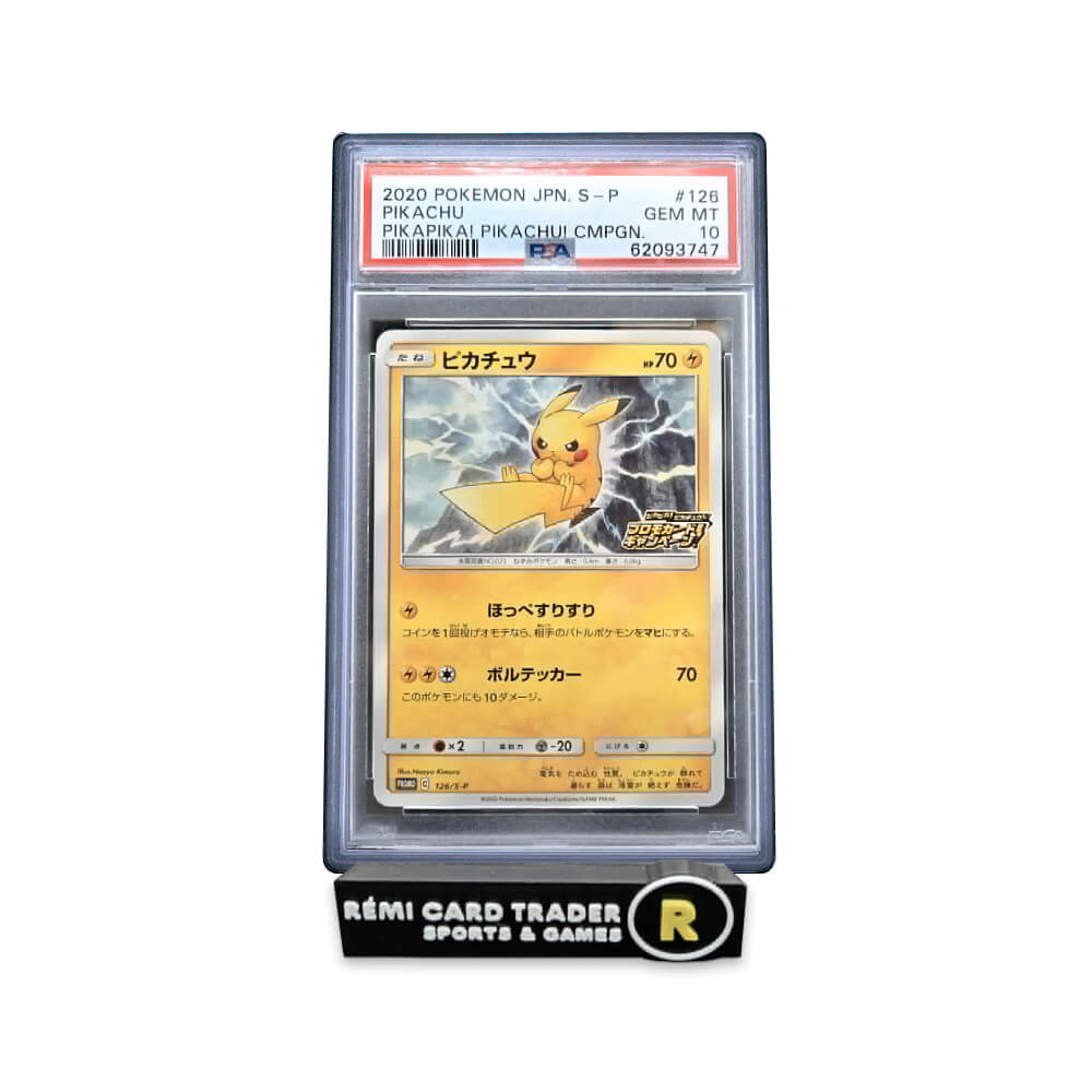 2020 pokemon pikachu card 2020 Pokemon Sword & Shield Vivid Voltage 188 Full Art/pikachu Vmax Secret PSA 10 Graded Card