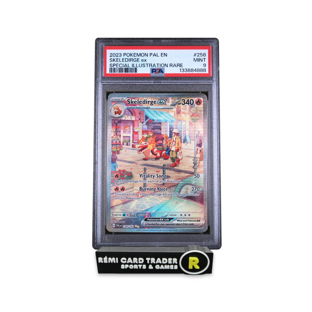 POKÉMON 2023 SKELEDIRGE ex (PALDEA EVOLVED) #258 PSA MINT 9