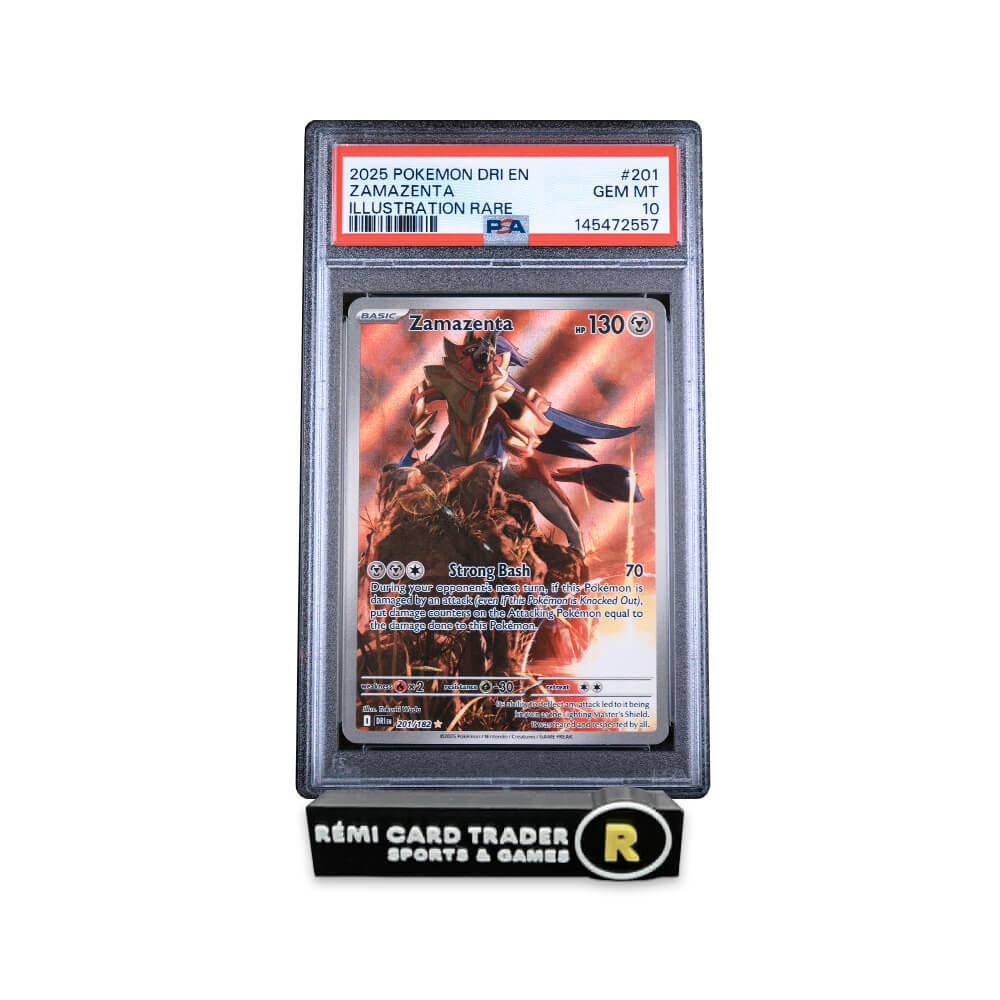 POKÉMON 2025 ZAMAZENTA (DESTINED RIVALS) #201 PSA GEM MT 10