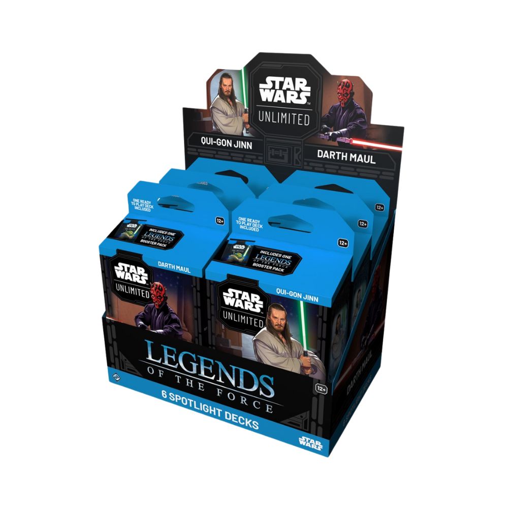 star wars unlimited legends of the force booster box Star Wars Unlimited - Legends Of The Force