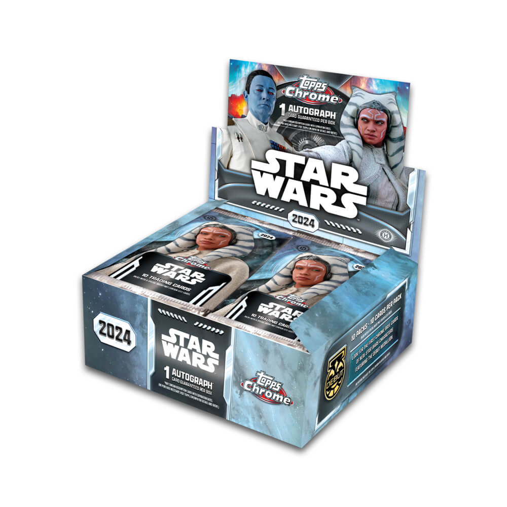 2024 Topps Star Wars Chrome Hobby Box 2024 Topps Star Wars Chrome Hobby Box