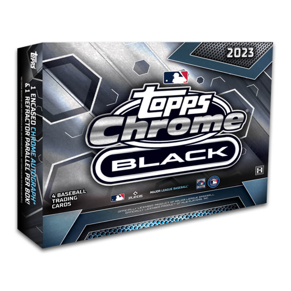 2023 Topps Chrome Black Baseball Hobby Box - Card Exchange Sports