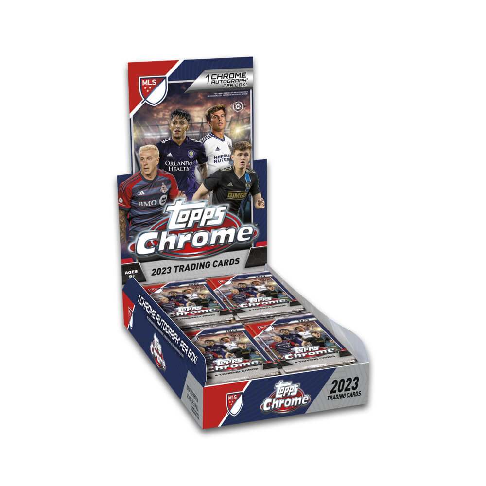Cardboard Connection on X: 2023 Topps Chrome MLS Major League Soccer is  slated for the end of the month. The early set details and images are up  for review:  #collect #thehobby