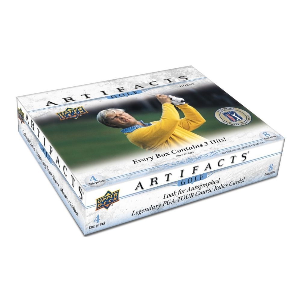 新品 2021 Upper Deck Artifacts Golf Box 2021 Upper Deck Artifacts Golf Hobby Box