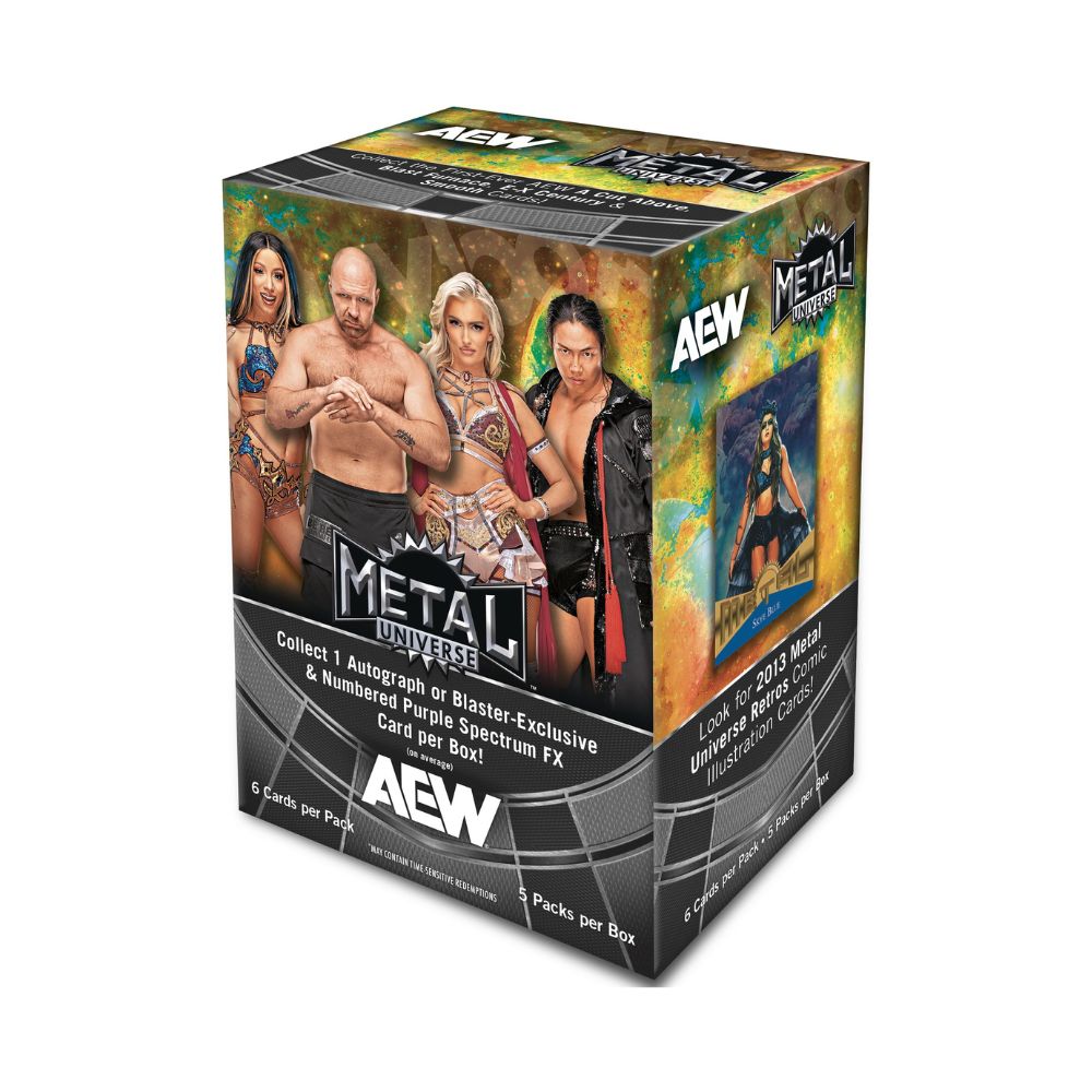 aew booster box 2025 Upper Deck Metal Universe Blaster Each wrestlers card sports Charizard Intense Fight in BOI Shirt Phone Model:Samsung 25+