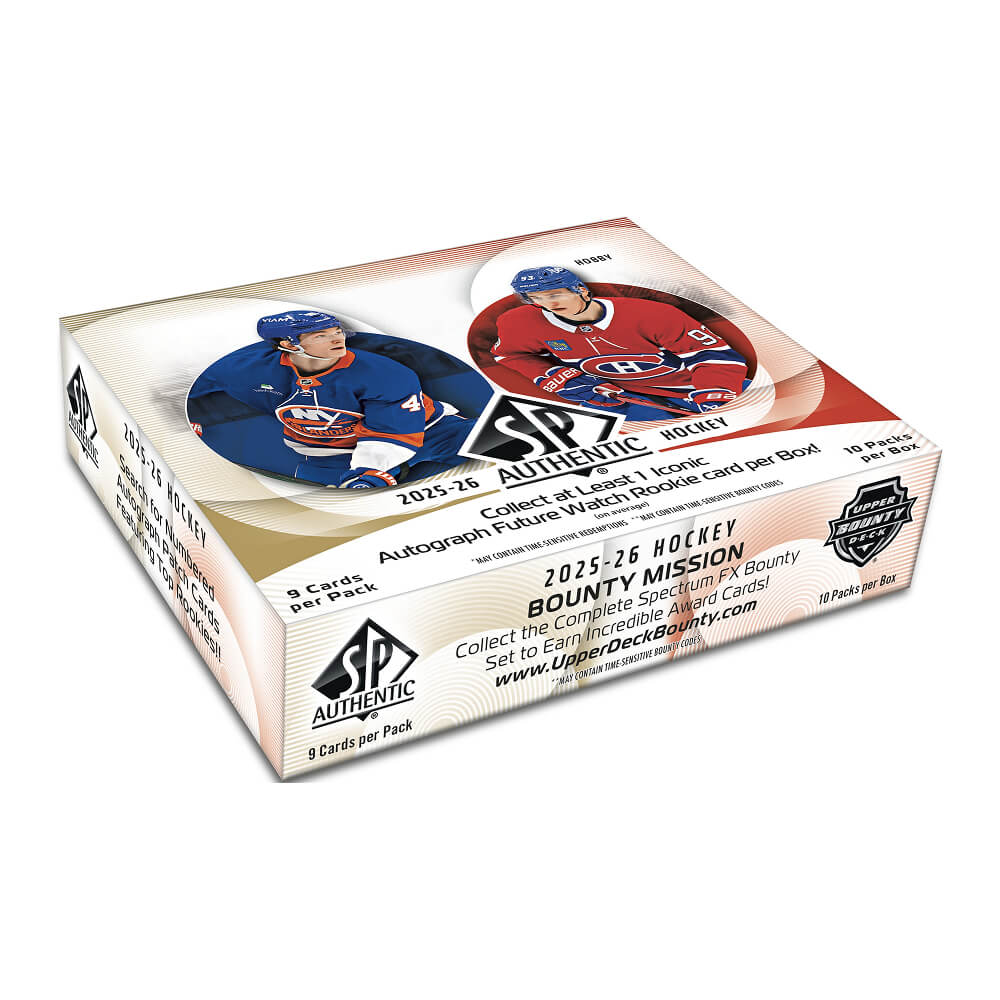 2025-26 Upper Deck SP Authentic Hockey Hobby Box