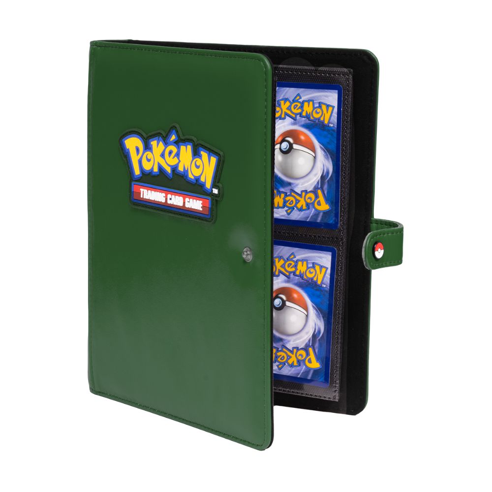 Ultra Pro: Premium 4-Pocket Pokemon Snap Binder - Green