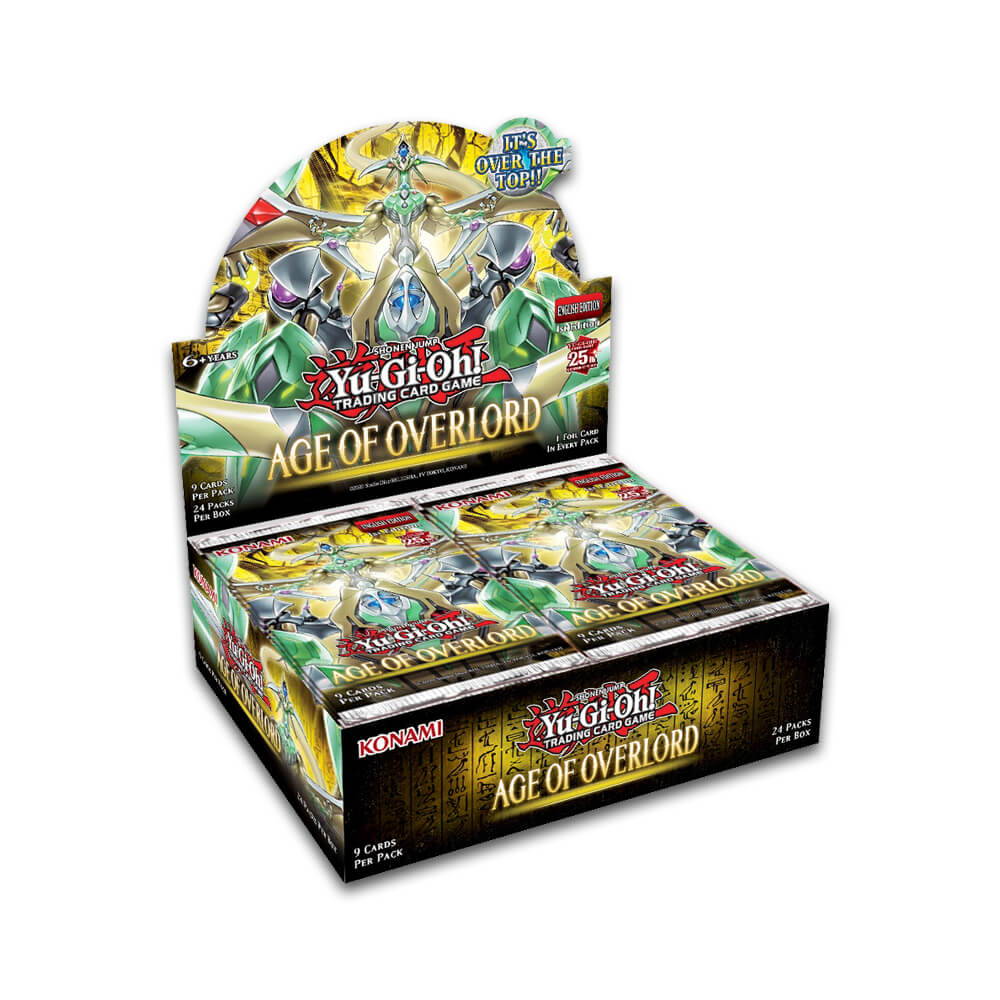 Yu-Gi-Oh Age Of Overlord Booster Box Yu-Gi-Oh Age Of Overlord Booster Box
