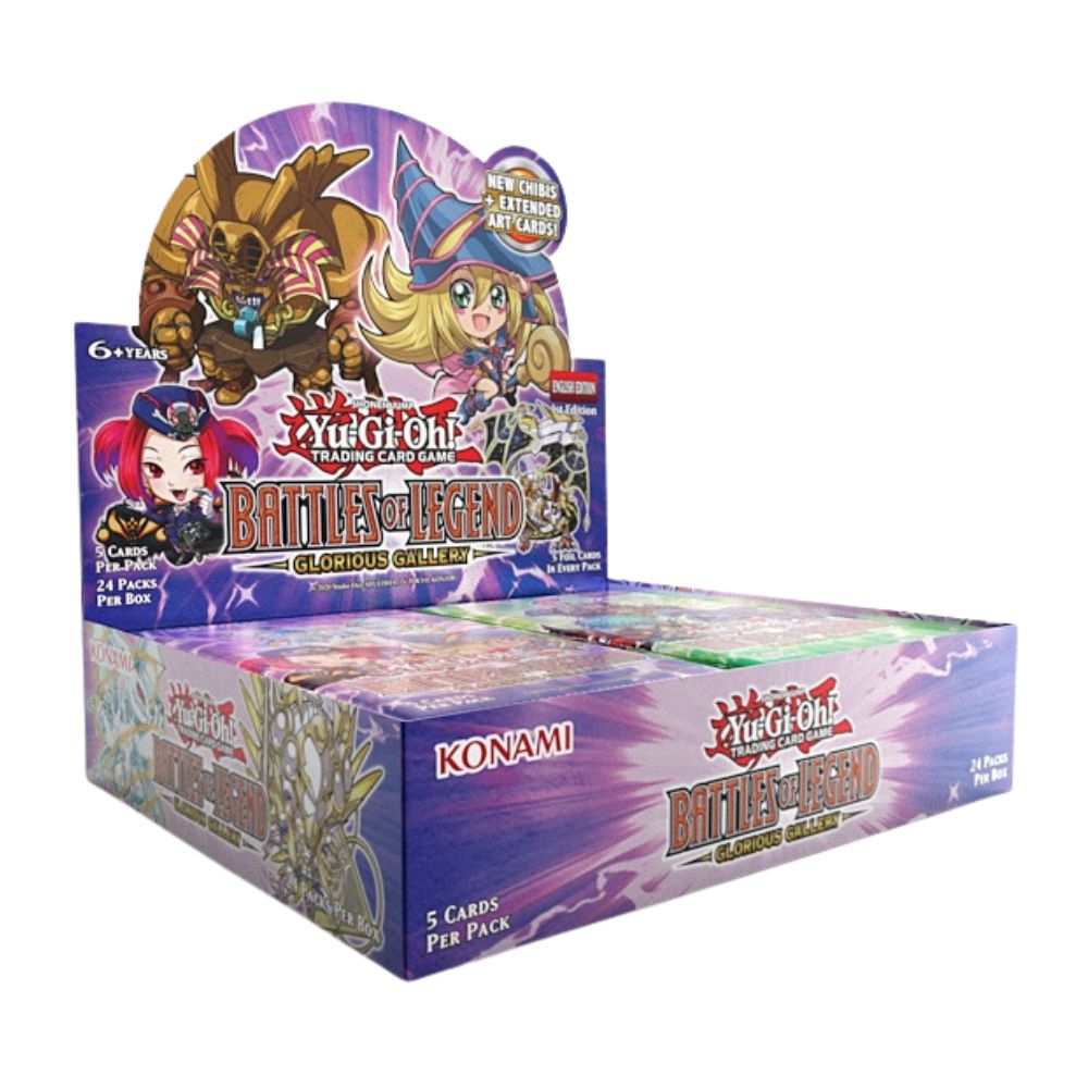 最安値　5th ANNIVERSARY PACK 11BOX Yu-Gi-Oh - Battles Of Legend Glorious Gallery Booster Box 遊戯王ラッシュデュエル