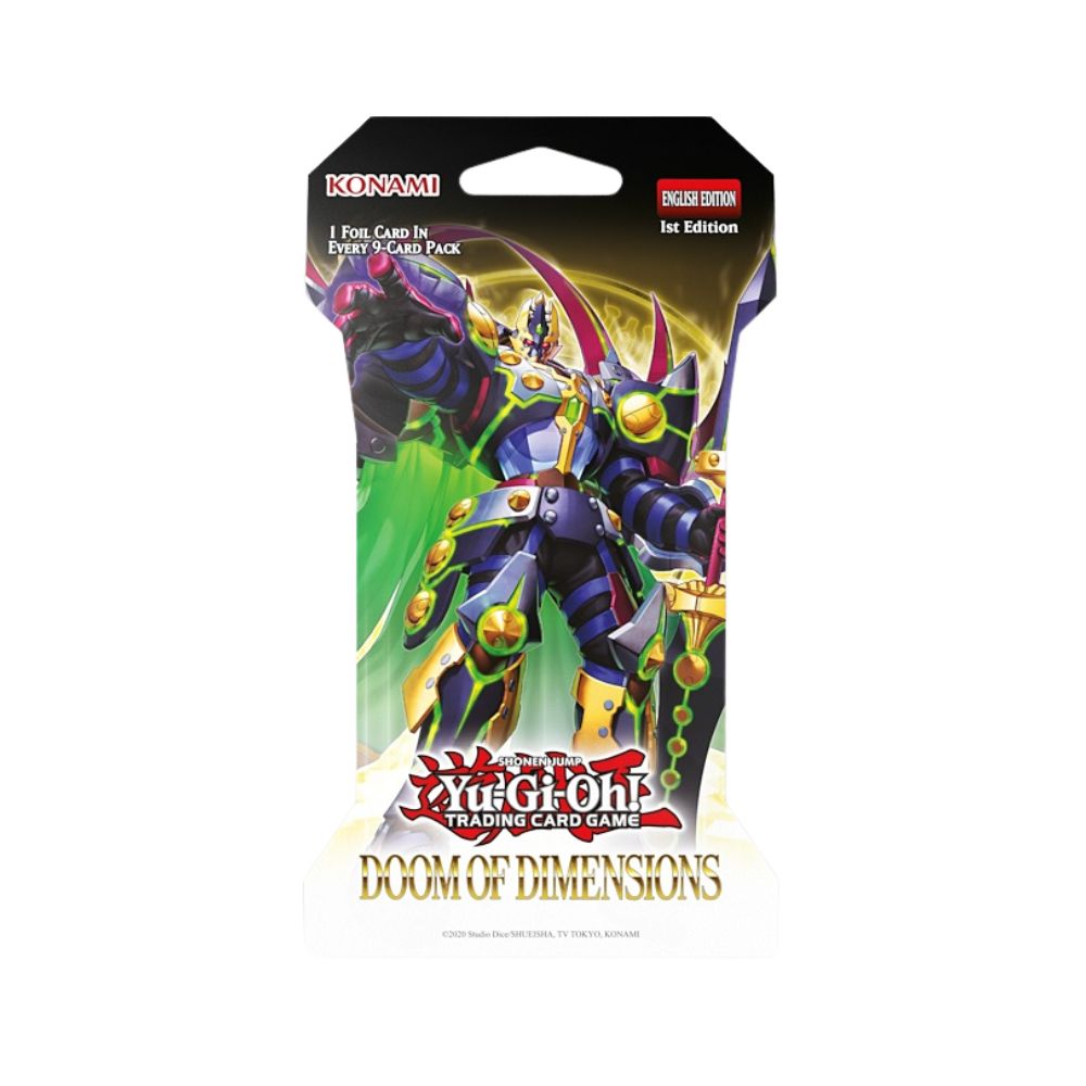 Yu-Gi-Oh Doom Of Dimensions Blister Pack Yu-Gi-Oh Doom Of Dimensions Blister Pack
