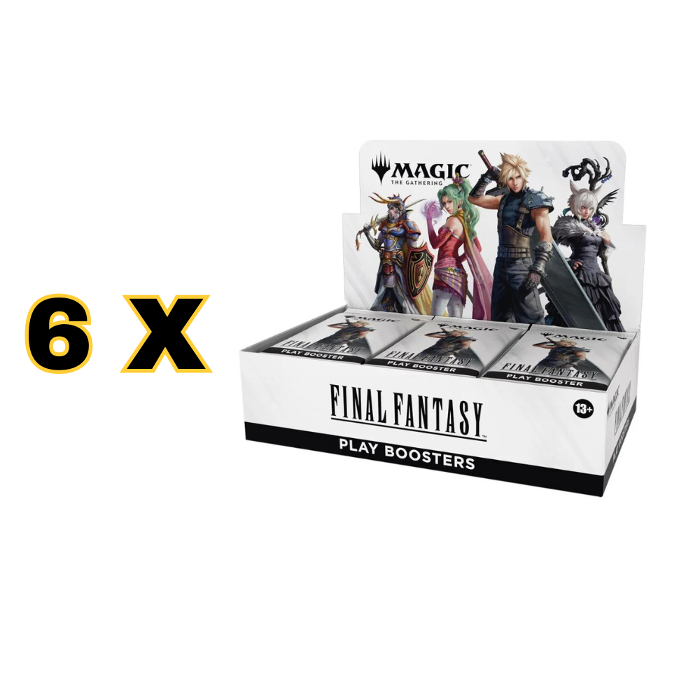 MTG - Final Fantasy - English Play Booster Box - English - Case of 6 boxes MTG - Final Fantasy - English Play Booster Box - English - Case of 6 boxes